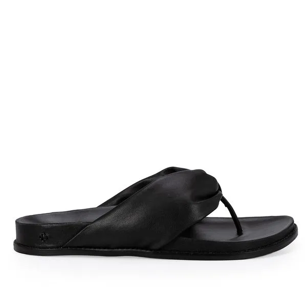 Papete Preto De Couro Puffy 39