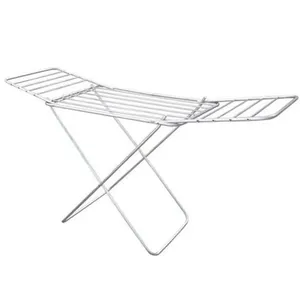 Varal de Chão Alumínio com Abas 100x56cm Botafogo - Prata