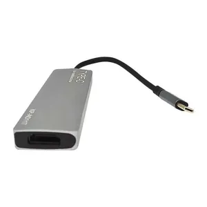 Adaptador Hub USB-C Multifuncional Tipo-C x HDMI, USB 3.0 Cartão SD Kp-Ad117
