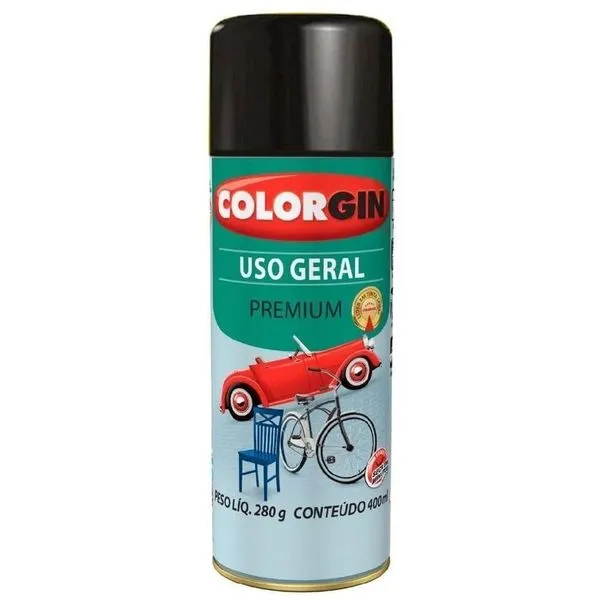 Tinta Spray Marrom Barroco Para Geladeira 400ml 55271 Colorgin Tinta Spray Marrom Barroco Para U