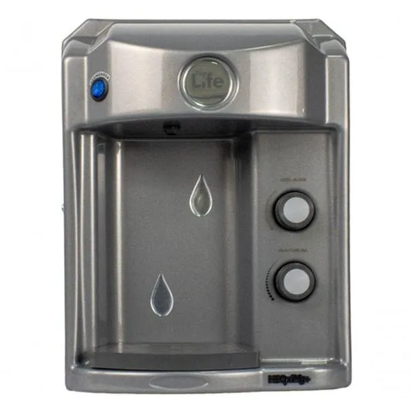 Purificador De Água Alcalina Ionizada Ozônio E Magnésio Mg+ Preto 110V