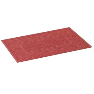 Toalha de Piso 230g Arabesco Jacquard Gaia 45cm x 75cm LMPeter Terracota