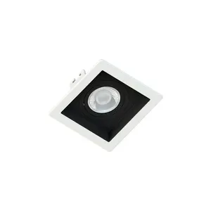 Spot De Embutir Recuado Save Energy Mr16 Gu10 Bivolt Branco-preto
