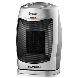 Aquecedor Mondial Termo Ceramica A-05220v Preto/prata 220