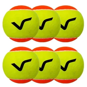 Kit Com 6 Bolas Para Beach Tennis Vg Plus