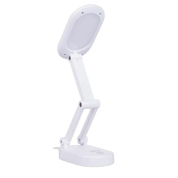 Luminária de Mesa LED USB Recarregável Asus Ovi Branca