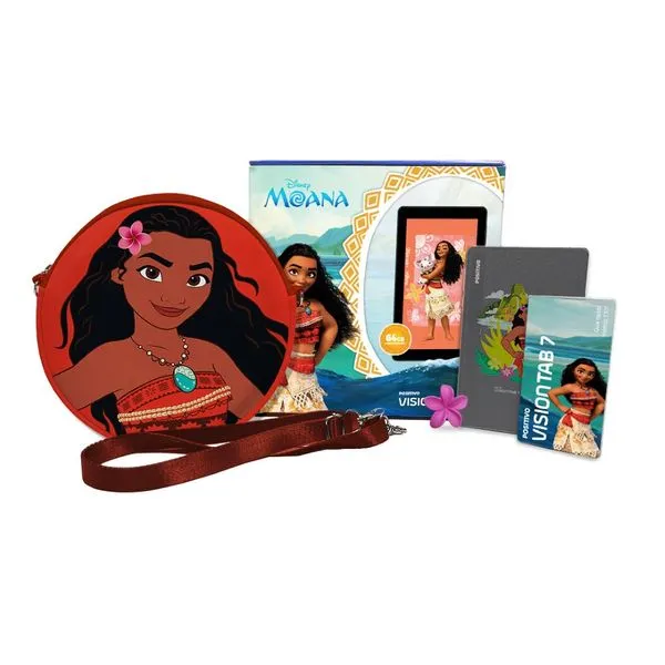 Tablet Infantil Moana 64GB Positivo T307MO Preto