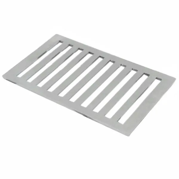 Grelha De Alumínio Reta Polida 18,5x30cm - Gr18,530p - Lgmais