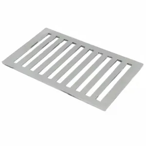 Grelha De Alumínio Reta Polida 18,5x30cm - Gr18,530p - Lgmais