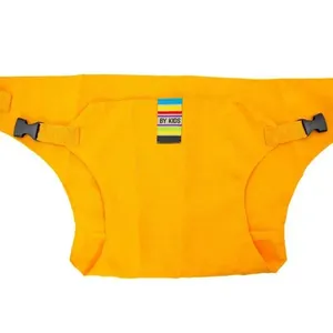 Cinto Alimentação Infantil Segura Bebe Na Cadeira Portatil Amarelo Amarelo