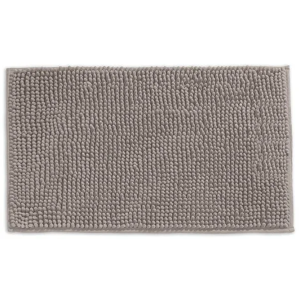 Tapete Buettner Microfibra Antiderrapante Chenille Greco 50x70cm Bege