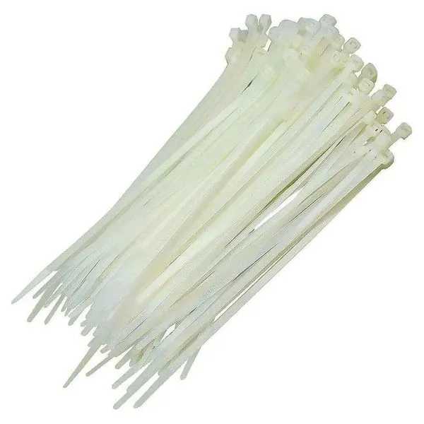 Abraçadeira De Nylon 50 Uni Enforca Gato Branco 370mmX7mm