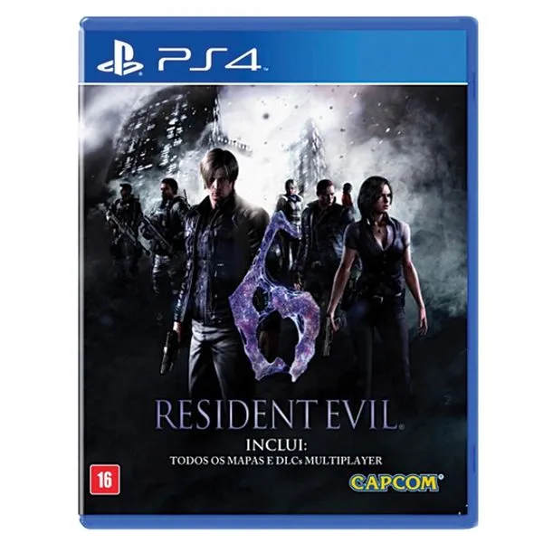 Jogo PS4 Resident Evil 6