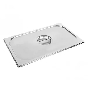 Kit 4 Tampas De Cuba Gastronomica Inox 1-1 Sem Recorte - Brasinox