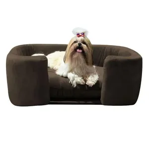 Cama Pet Poltrona Hannah Luxo Marrom