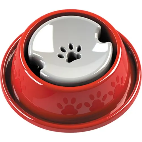 Bebedouro Pelo Longo Atacapet 23547 Vermelho M