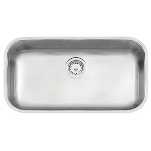 Cuba n.2 Tramontina Lavínia Prime em Aço Inox Acetinado 56 x 34 x 17 cm com Válvula 94024107