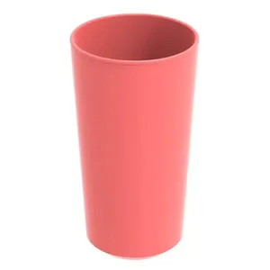 Copo Alto Goiaba Crippa 500ml Plástico Escolar Refeitório Lanche Restaurante