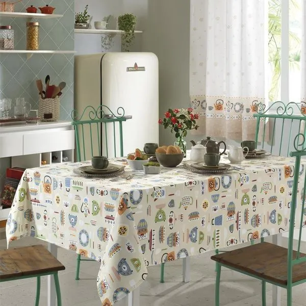 Toalha de Mesa 140X210cm Dohler Clean Athenas Edilene