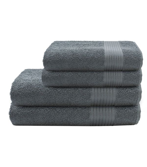 Toalha de Rosto Omega Camesa Cinza UN / Cinza