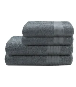 Toalha de Rosto Omega Camesa Cinza UN / Cinza