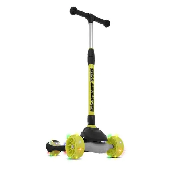 Skatenet Com Led Pro Dobrável Preto - Bandeirante 1548