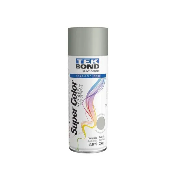 Tinta Aerossol Tekbond Uso Geral Aluminio 350ml