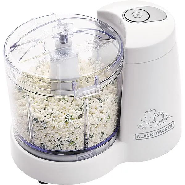 Mini Processador 310ml Black & Decker HC-31 Branco 220V
