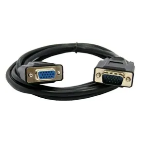 Cabo Monitor VGA NWT HD15M X HD15F 1.8M Preto com Filtro