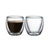 Conjunto de Xícaras para Café com Vidro Duplo 2 Peças