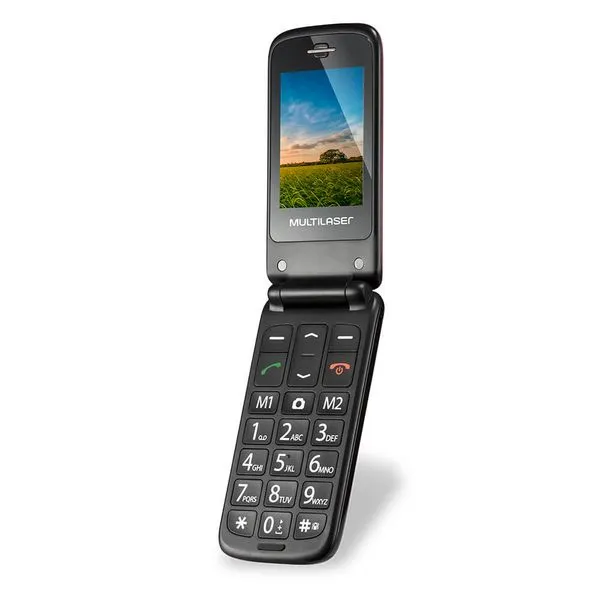 Celular Multilaser Flip Vita P9021 Desbloqueado Dual Chip e Câmera Vermelho