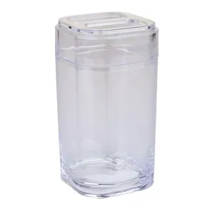 Porta Escova com Tampa Coza Splash 20452/0009 Natural