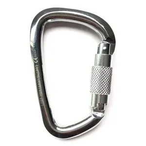 Mosquetão Sideup Aço D Trava Automática 50kn Xlarge