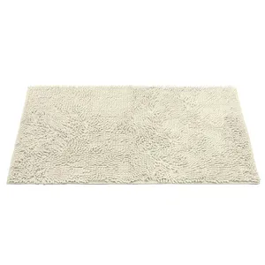 Tapete Buettner Microfibra Antiderrapante Chenille Cadiz 50x100m Marfim