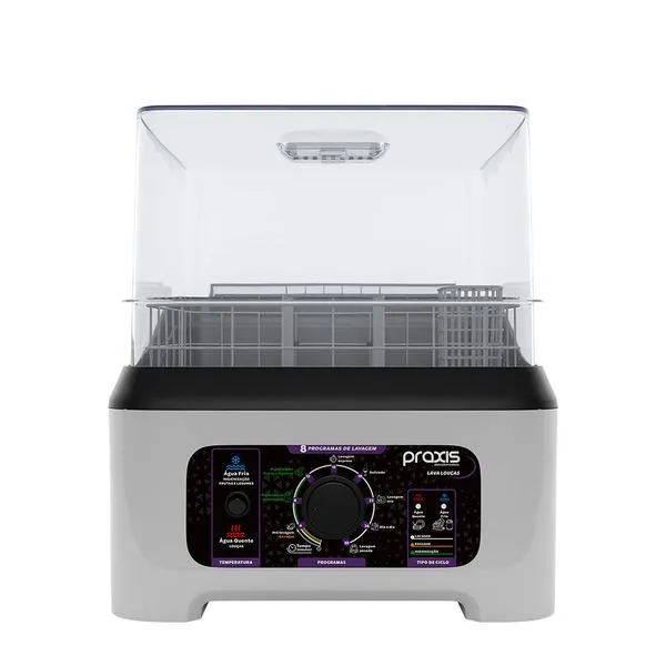 Lava Louças Portátil Semi Automática Praxis Branco / 220v
