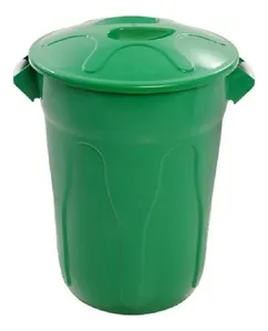 Lixeira Para Cozinha Com Tampa Capacidade 60 Litros Verde Cr60 Verde