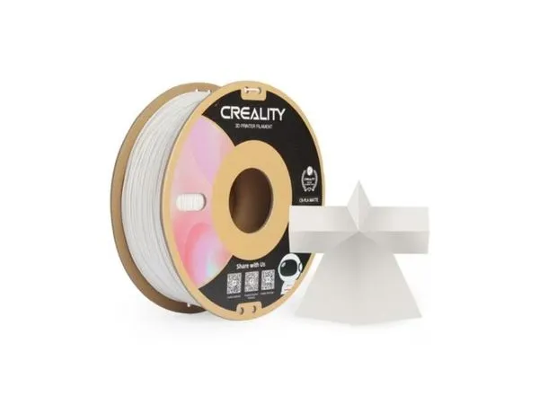 Filamento 3D Creality CR-PLA 1,75MM Gesso Branco 1KG - 3301010296
