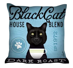 Almofada Black Cat