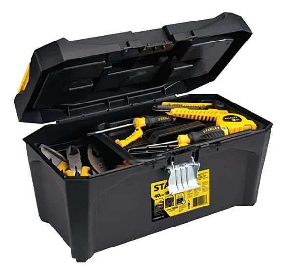 Caixa Plástica 16" Stanley Empilhável STST80345
