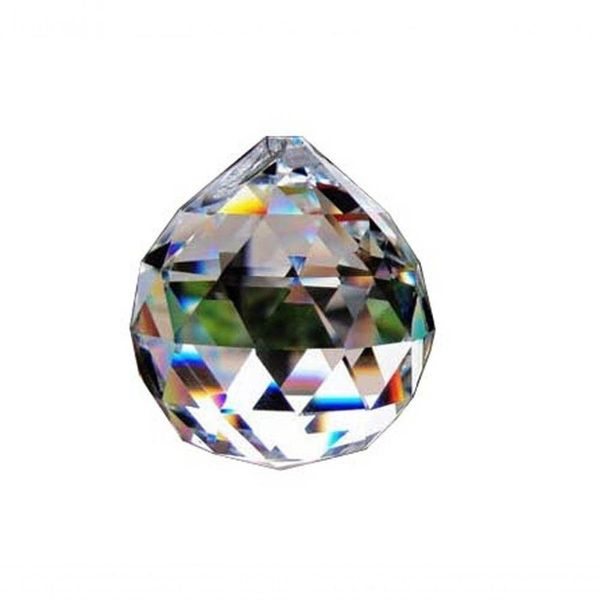 Kit 20 Bolas Cristal Translucido 4 Cm