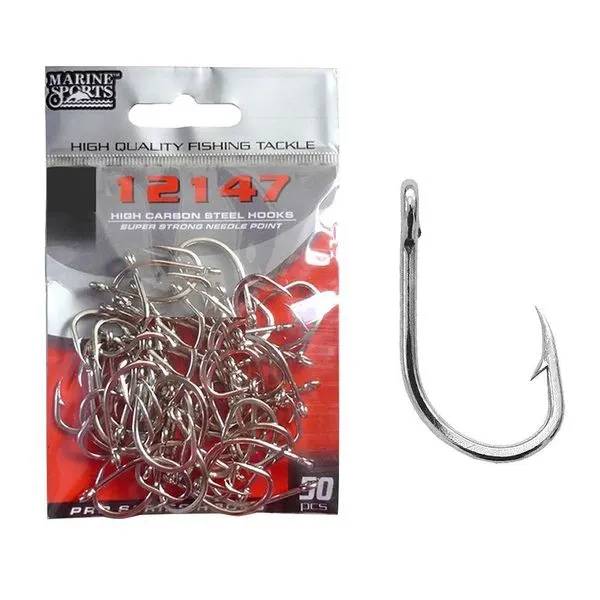 Anzol Marine Sport 12147 Nickel Tamanho N1