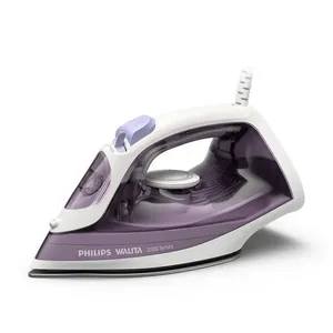 Ferro de Passar a Vapor Philips Walita Série 2000 DST2020 Base Cerâmica Reservatório 250ml Calc Clean Roxo roxo / 110