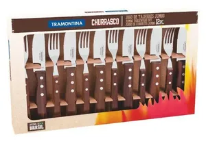 Jogo de Talheres Jumbo 12 Peças Tramontina