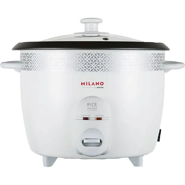 Panela Elétrica de Arroz com Capacidade de 10 Xícaras NKS Milano ML-2900 127V