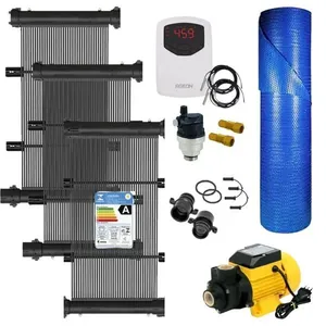 Kit Aquecedor Solar Para Piscinas De Até 10M² Ou 14 Mil Litros