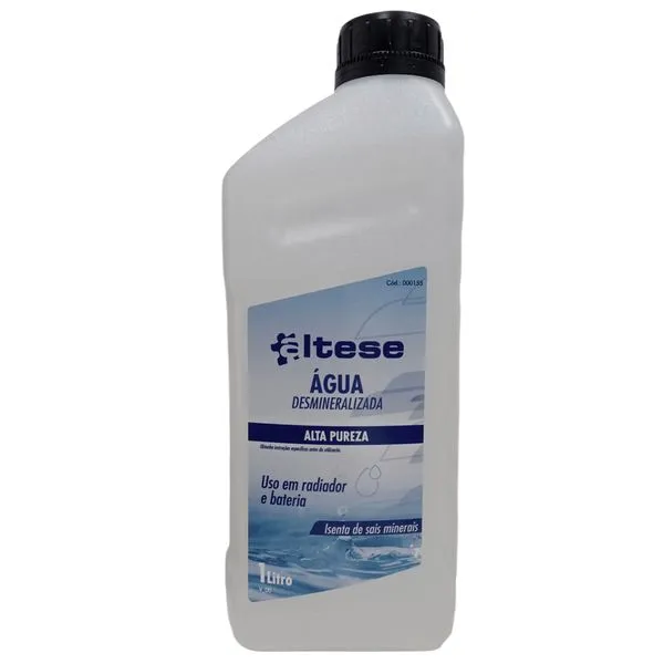 Água Desmineralizada Alta Pureza Altese - 1l