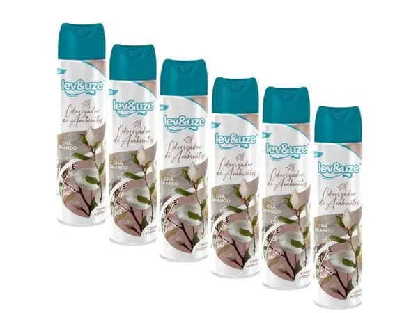 Odorizador Purificador Cheiro Ambiente Lev&uze Chá Bco 06