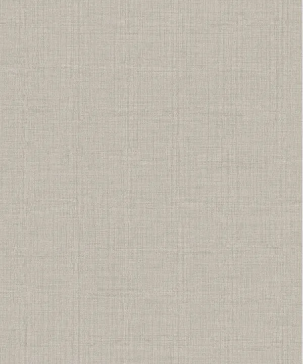 Papel de Parede Icon Aspecto Têxtil Cinza MN1004
