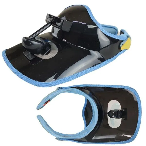 Viseira Ventilador Caminhada Corrida Verao