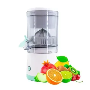 Espremedor Extrator Suco Laranja Limão Frutas Portatil Usb Verde